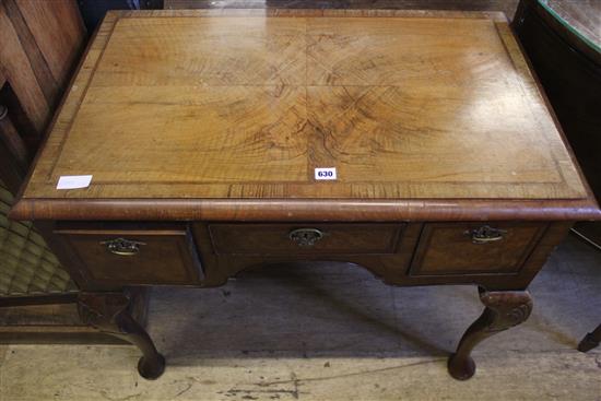 Walnut dressing table